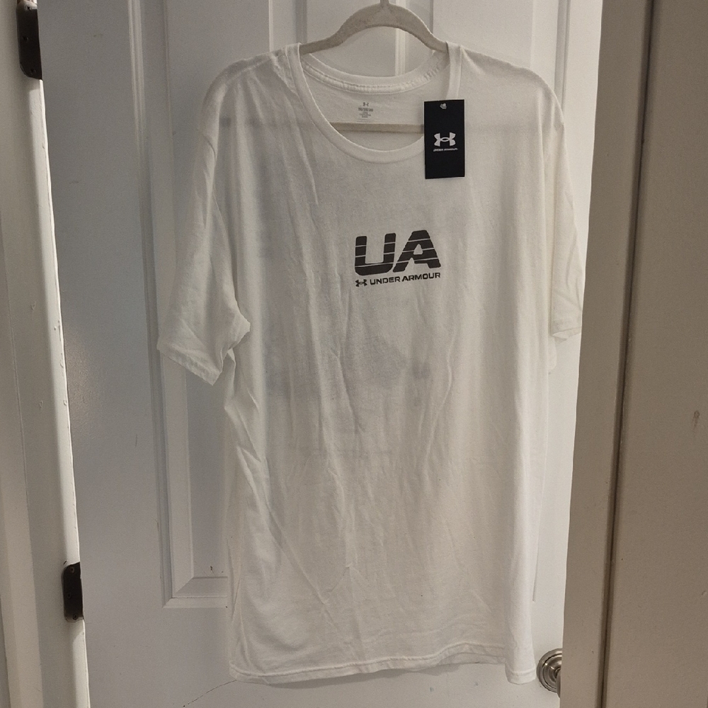 Under Armour Men's Classic White Tee NEW 2XL